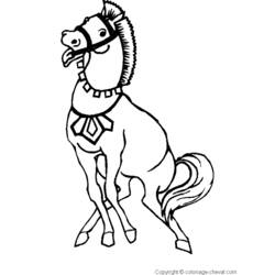 Disegno da colorare: Cavallo (Animali) #2352 - Pagine da Colorare Stampabili Gratuite