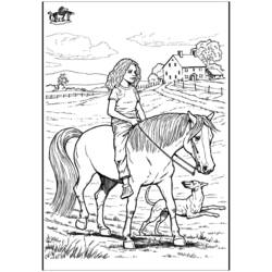 Disegno da colorare: Cavallo (Animali) #2358 - Pagine da Colorare Stampabili Gratuite