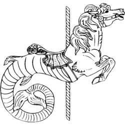 Disegno da colorare: Cavalluccio marino (Animali) #18691 - Pagine da Colorare Stampabili Gratuite