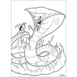 Disegno da colorare: Cobra (Animali) #3229 - Pagine da Colorare Stampabili Gratuite
