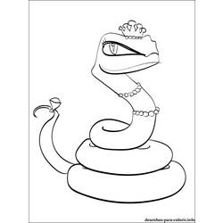 Disegno da colorare: Cobra (Animali) #3266 - Pagine da Colorare Stampabili Gratuite