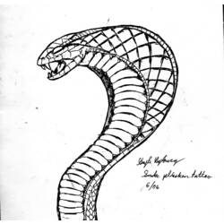 Disegno da colorare: Cobra (Animali) #3370 - Pagine da Colorare Stampabili Gratuite