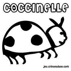 Disegno da colorare: Coccinella (Animali) #3455 - Pagine da Colorare Stampabili Gratuite