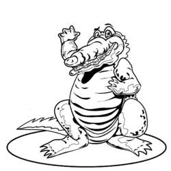 Disegno da colorare: Coccodrillo (Animali) #4814 - Pagine da Colorare Stampabili Gratuite