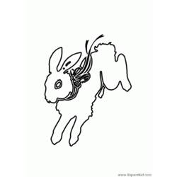 Disegno da colorare: Coniglio (Animali) #9550 - Pagine da Colorare Stampabili Gratuite