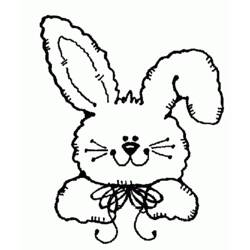 Disegno da colorare: Coniglio (Animali) #9564 - Pagine da Colorare Stampabili Gratuite