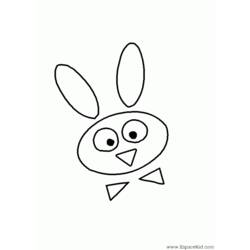 Disegno da colorare: Coniglio (Animali) #9604 - Pagine da Colorare Stampabili Gratuite