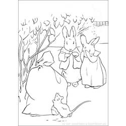 Disegno da colorare: Coniglio (Animali) #9605 - Pagine da Colorare Stampabili Gratuite