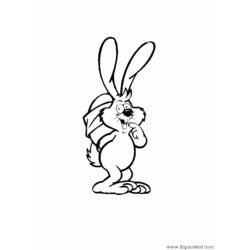 Disegno da colorare: Coniglio (Animali) #9628 - Pagine da Colorare Stampabili Gratuite
