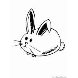 Disegno da colorare: Coniglio (Animali) #9643 - Pagine da Colorare Stampabili Gratuite