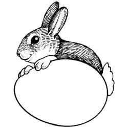 Disegno da colorare: Coniglio (Animali) #9658 - Pagine da Colorare Stampabili Gratuite