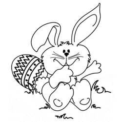 Disegno da colorare: Coniglio (Animali) #9676 - Pagine da Colorare Stampabili Gratuite