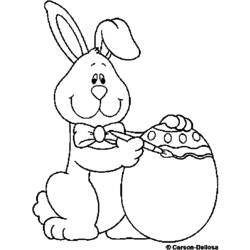 Disegno da colorare: Coniglio (Animali) #9682 - Pagine da Colorare Stampabili Gratuite