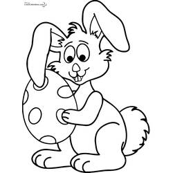 Disegno da colorare: Coniglio (Animali) #9688 - Pagine da Colorare Stampabili Gratuite