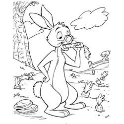 Disegno da colorare: Coniglio (Animali) #9700 - Pagine da Colorare Stampabili Gratuite