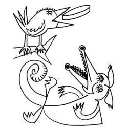 Disegno da colorare: Corvo (Animali) #4304 - Pagine da Colorare Stampabili Gratuite