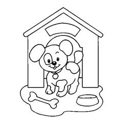 Disegno da colorare: Cucciolo (Animali) #2912 - Pagine da Colorare Stampabili Gratuite
