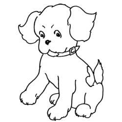 Disegno da colorare: Cucciolo (Animali) #2915 - Pagine da Colorare Stampabili Gratuite