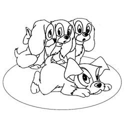 Disegno da colorare: Cucciolo (Animali) #2919 - Pagine da Colorare Stampabili Gratuite