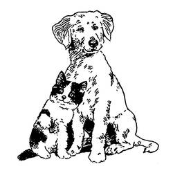 Disegno da colorare: Cucciolo (Animali) #2931 - Pagine da Colorare Stampabili Gratuite