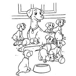 Disegno da colorare: Cucciolo (Animali) #2935 - Pagine da Colorare Stampabili Gratuite
