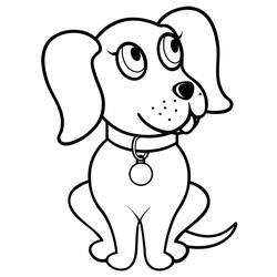 Disegno da colorare: Cucciolo (Animali) #2947 - Pagine da Colorare Stampabili Gratuite