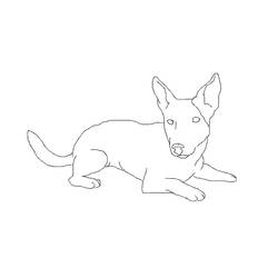 Disegno da colorare: Cucciolo (Animali) #3069 - Pagine da Colorare Stampabili Gratuite
