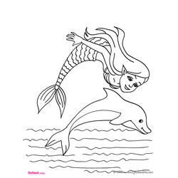 Disegno da colorare: Delfino (Animali) #5129 - Pagine da Colorare Stampabili Gratuite