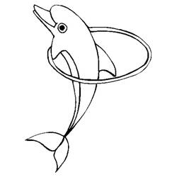 Disegno da colorare: Delfino (Animali) #5171 - Pagine da Colorare Stampabili Gratuite