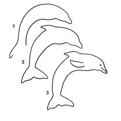 Disegno da colorare: Delfino (Animali) #5267 - Pagine da Colorare Stampabili Gratuite