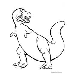 Disegno da colorare: Dinosauro (Animali) #5490 - Pagine da Colorare Stampabili Gratuite