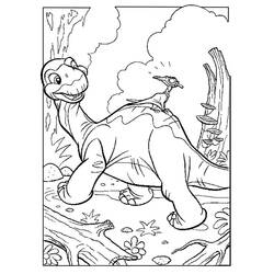 Disegno da colorare: Dinosauro (Animali) #5491 - Pagine da Colorare Stampabili Gratuite