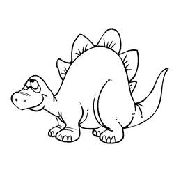 Disegno da colorare: Dinosauro (Animali) #5496 - Pagine da Colorare Stampabili Gratuite