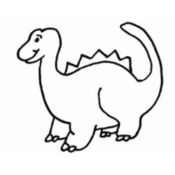 Disegno da colorare: Dinosauro (Animali) #5512 - Pagine da Colorare Stampabili Gratuite