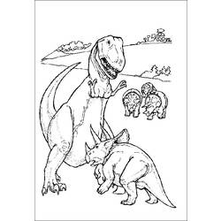 Disegno da colorare: Dinosauro (Animali) #5526 - Pagine da Colorare Stampabili Gratuite