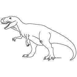 Disegno da colorare: Dinosauro (Animali) #5533 - Pagine da Colorare Stampabili Gratuite