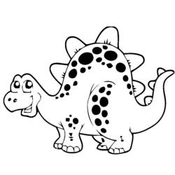 Disegno da colorare: Dinosauro (Animali) #5537 - Pagine da Colorare Stampabili Gratuite