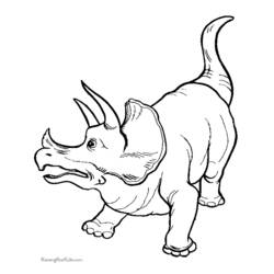 Disegno da colorare: Dinosauro (Animali) #5555 - Pagine da Colorare Stampabili Gratuite