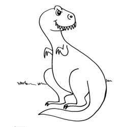 Disegno da colorare: Dinosauro (Animali) #5560 - Pagine da Colorare Stampabili Gratuite