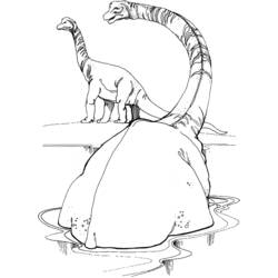 Disegno da colorare: Dinosauro (Animali) #5567 - Pagine da Colorare Stampabili Gratuite