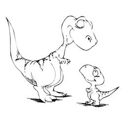 Disegno da colorare: Dinosauro (Animali) #5589 - Pagine da Colorare Stampabili Gratuite