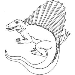 Disegno da colorare: Dinosauro (Animali) #5590 - Pagine da Colorare Stampabili Gratuite