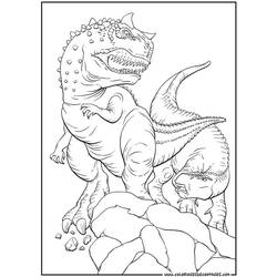 Disegno da colorare: Dinosauro (Animali) #5603 - Pagine da Colorare Stampabili Gratuite