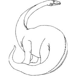 Disegno da colorare: Dinosauro (Animali) #5616 - Pagine da Colorare Stampabili Gratuite
