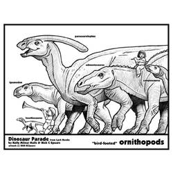 Disegno da colorare: Dinosauro (Animali) #5619 - Pagine da Colorare Stampabili Gratuite