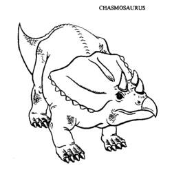Disegno da colorare: Dinosauro (Animali) #5641 - Pagine da Colorare Stampabili Gratuite