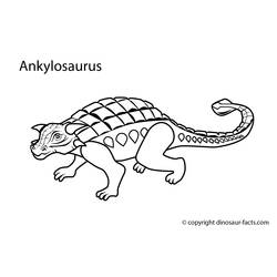 Disegno da colorare: Dinosauro (Animali) #5650 - Pagine da Colorare Stampabili Gratuite