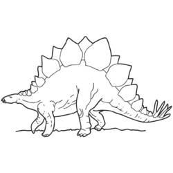 Disegno da colorare: Dinosauro (Animali) #5655 - Pagine da Colorare Stampabili Gratuite