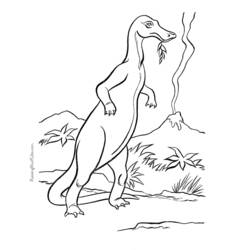 Disegno da colorare: Dinosauro (Animali) #5656 - Pagine da Colorare Stampabili Gratuite