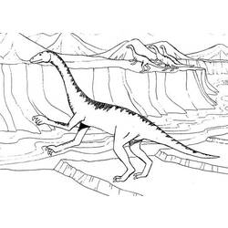 Disegno da colorare: Dinosauro (Animali) #5661 - Pagine da Colorare Stampabili Gratuite